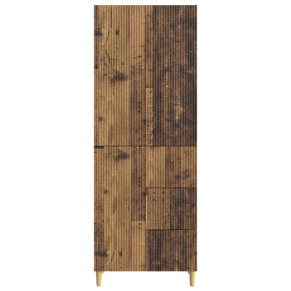 Cabinet Set 2 pcs 66 x 34.5 x 90 cm Engineered Wood