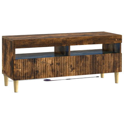 5 Piece LED TV Cabinet ARNHEM Smoked Oak Engineered Wood