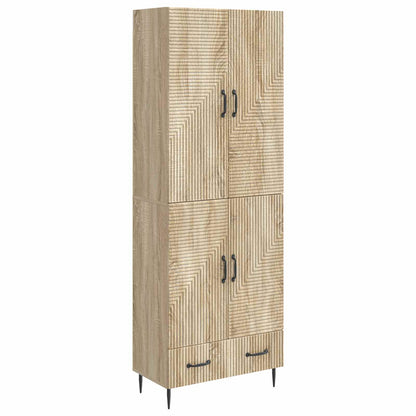 Cabinet Set 2 pcs 66 x 34.5 x 95 cm Engineered Wood
