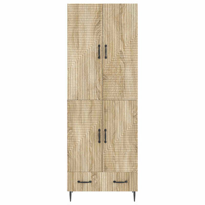 Cabinet Set 2 pcs 66 x 34.5 x 95 cm Engineered Wood