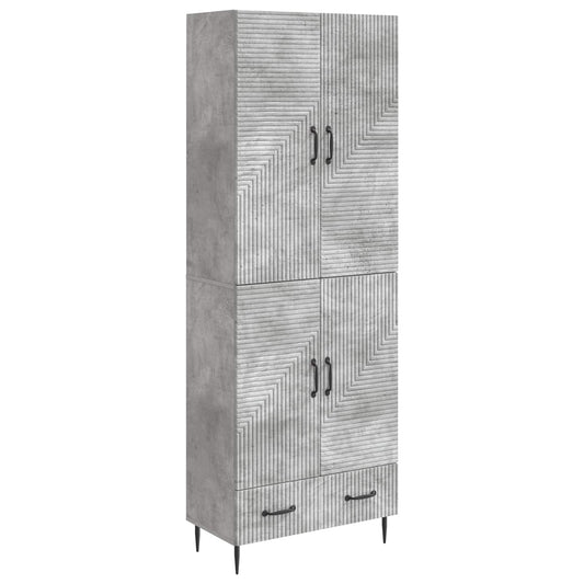 Cabinet Set 2 pcs Engineered Wood