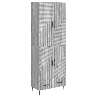 Cabinet Set 2 pcs 66 x 34.5 x 95 cm Engineered Wood