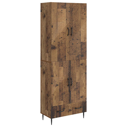 Cabinet Set 2 pcs 66 x 34.5 x 95 cm Engineered Wood
