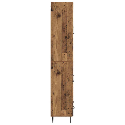 Cabinet Set 2 pcs 66 x 34.5 x 95 cm Engineered Wood