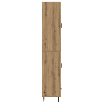 Cabinet Set 2 pcs 66 x 34.5 x 95 cm Engineered Wood