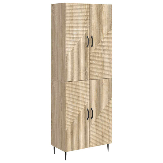 Cabinet Set 2 pcs Engineered Wood