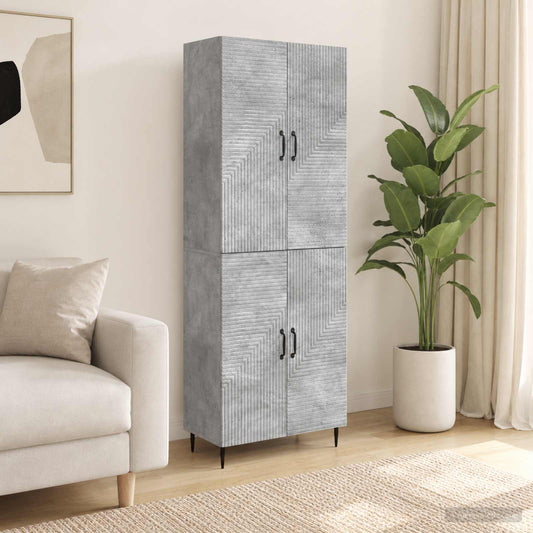 Cabinet Set 2 pcs Engineered Wood