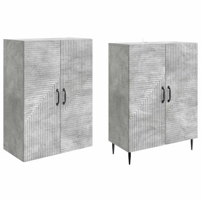 Cabinet Set 2 pcs 66 x 34.5 x 89.5 cm Engineered Wood