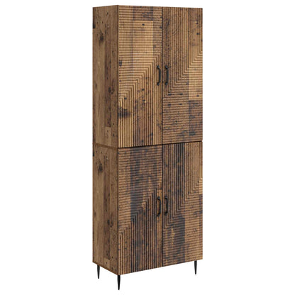 Cabinet Set 2 pcs 66 x 34.5 x 89.5 cm Engineered Wood