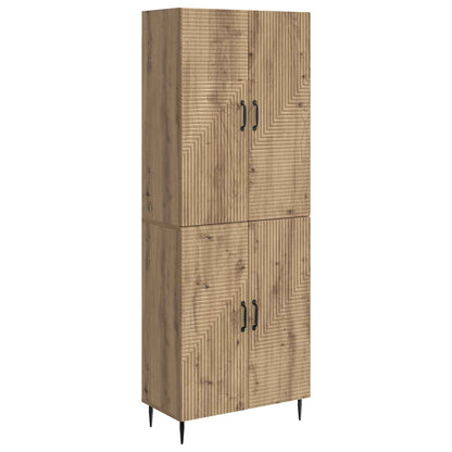 Cabinet Set 2 pcs 66 x 34.5 x 89.5 cm Engineered Wood