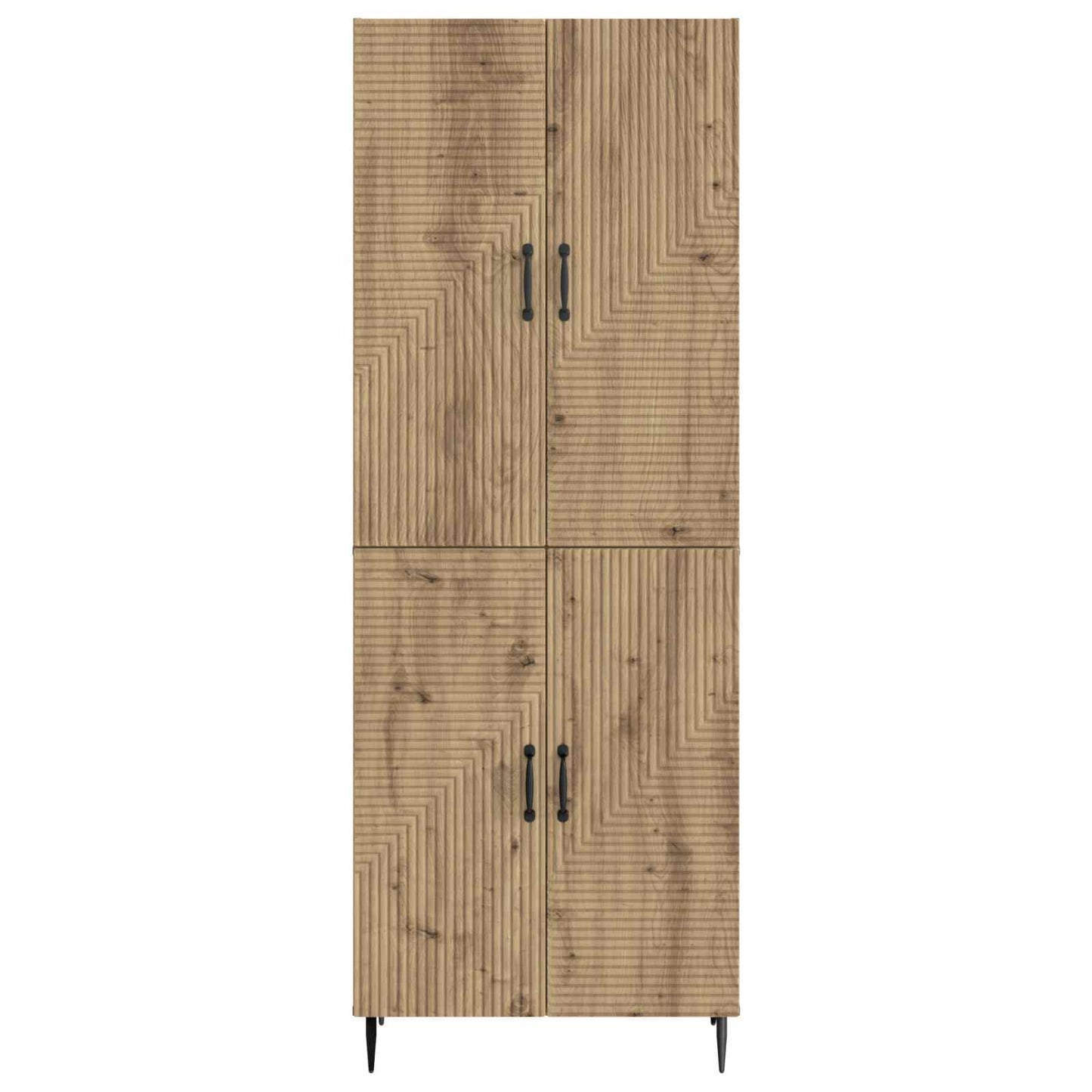 Cabinet Set 2 pcs 66 x 34.5 x 89.5 cm Engineered Wood