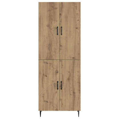 Cabinet Set 2 pcs 66 x 34.5 x 89.5 cm Engineered Wood
