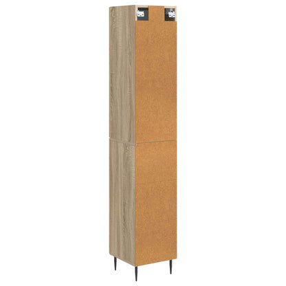 Cabinet Set 2 pcs Sonoma Oak 33 x 34.5 x 89.5 cm