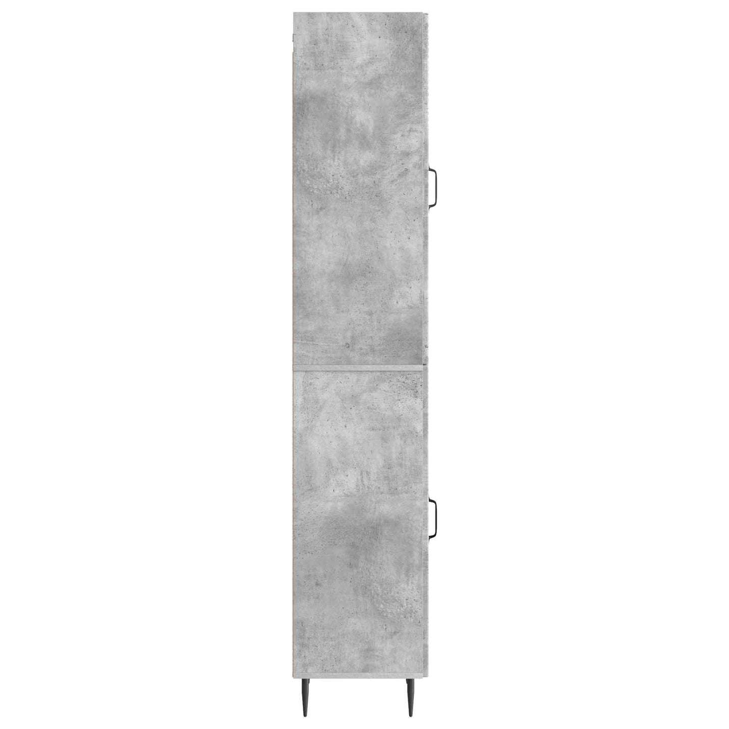 Cabinet Set 2 pcs Concrete Grey 33 x 34.5 x 89.5 cm