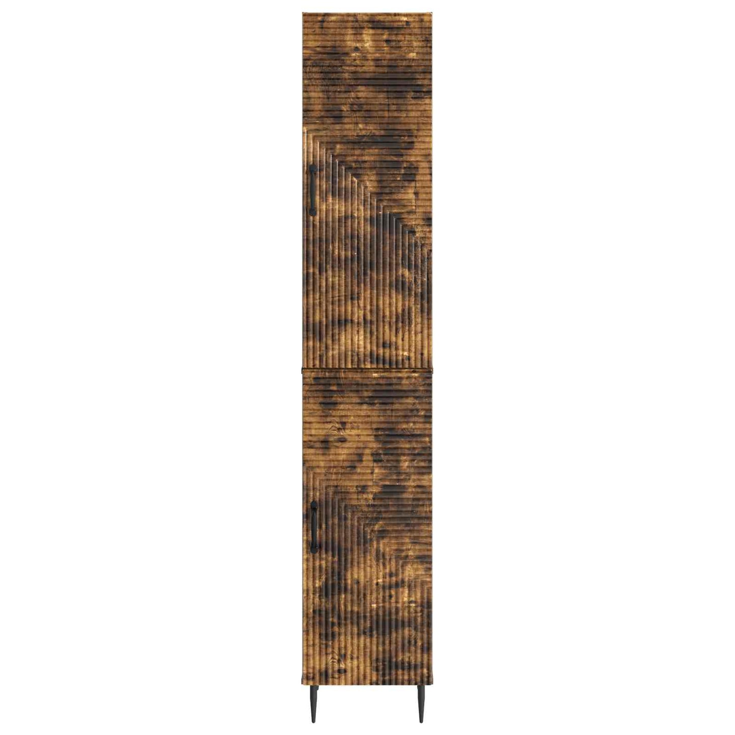 Cabinet Set 2 pcs Smoked Oak 33 x 34.5 x 89.5 cm