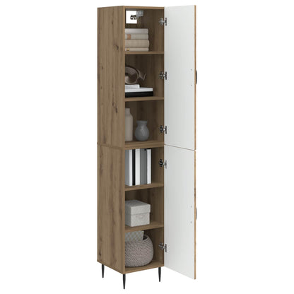 Cabinet Set 2 pcs Artisan Oak 33 x 34.5 x 89.5 cm