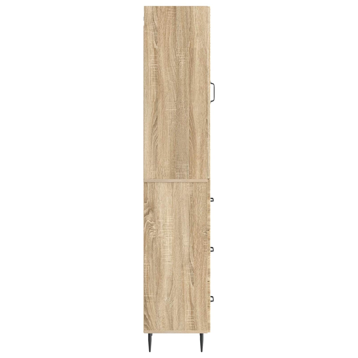 Cabinet Set 2 pcs Sonoma Oak 33 x 34.5 x 90 cm Engineered Wood