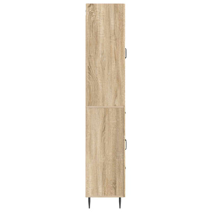 Cabinet Set 2 pcs Sonoma Oak 66 x 34.5 x 89.5 cm