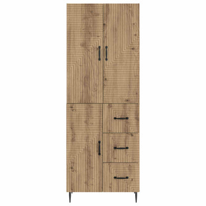 Cabinet Set 2 pcs Artisan Oak 66 x 34.5 x 89.5 cm