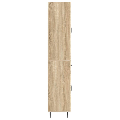 Cabinet Set 2 pcs Sonoma Oak 66 x 34.5 x 89.5 cm
