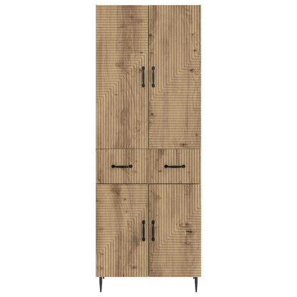 Cabinet Set 2 pcs Artisan Oak 66 x 34.5 x 89.5 cm