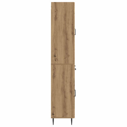 Cabinet Set 2 pcs Artisan Oak 66 x 34.5 x 89.5 cm