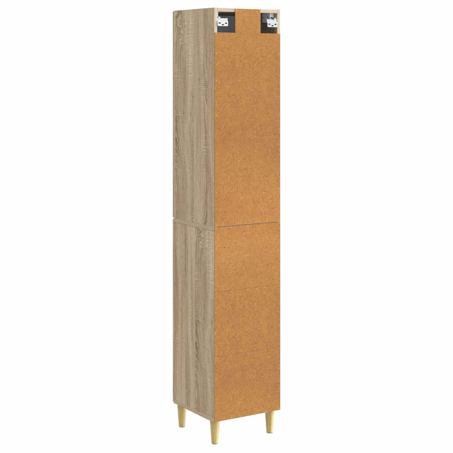 Cabinet Set 2 pcs Sonoma Oak 33 x 34.5 x 90 cm Engineered Wood