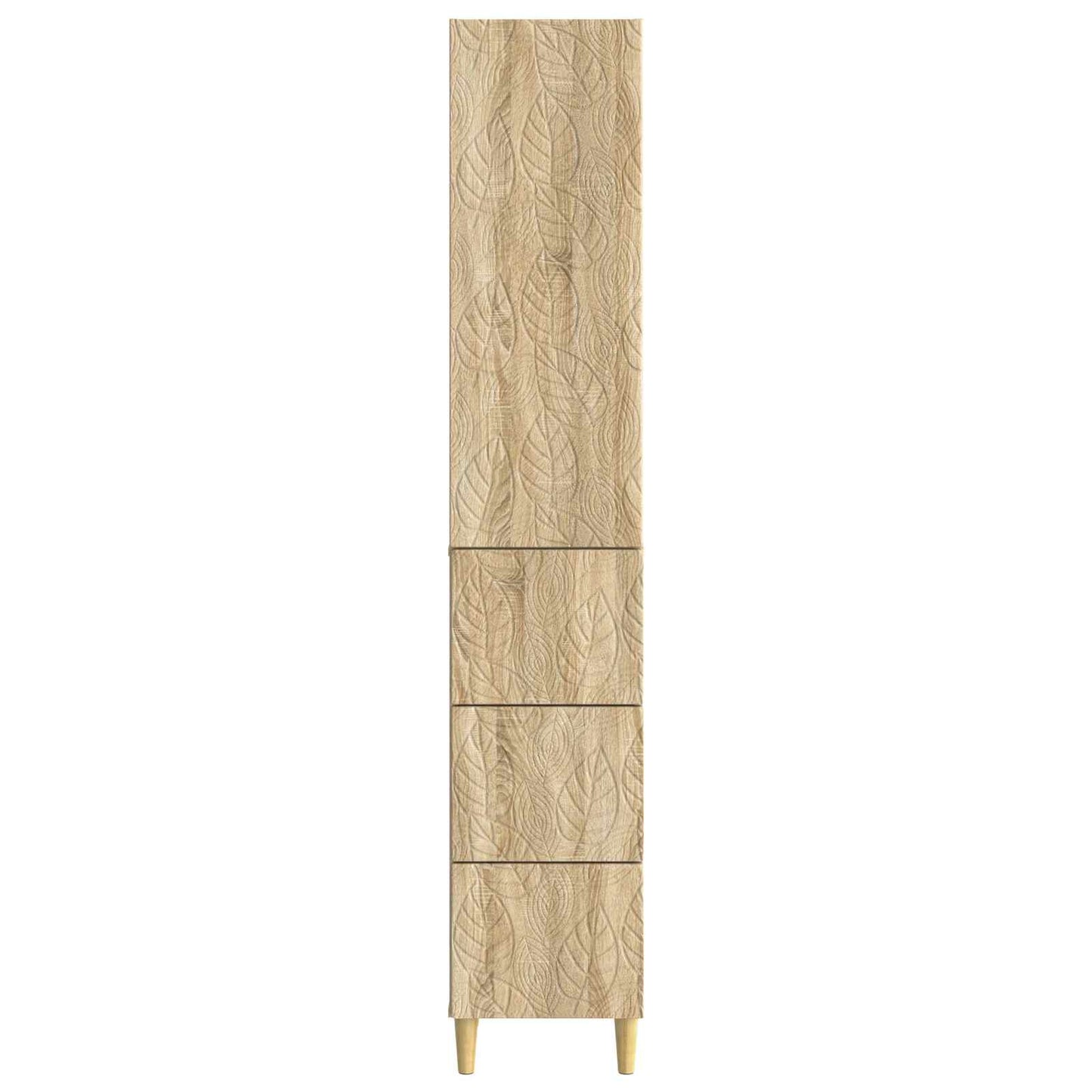 Cabinet Set 2 pcs Sonoma Oak 33 x 34.5 x 90 cm Engineered Wood