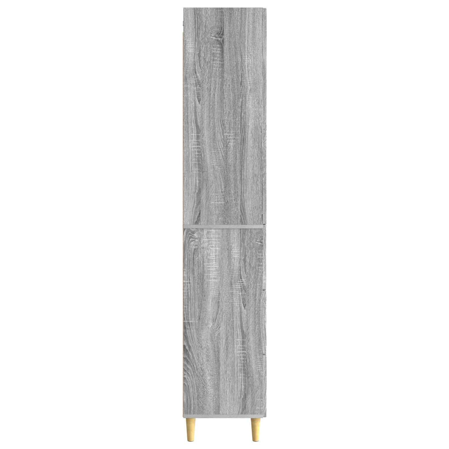 Cabinet Set 2 pcs Grey Sonoma 33 x 34.5 x 90 cm Engineered Wood