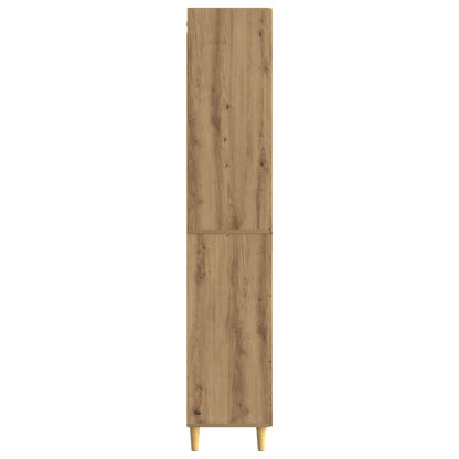 Cabinet Set 2 pcs Artisan Oak 33 x 34.5 x 90 cm Engineered Wood
