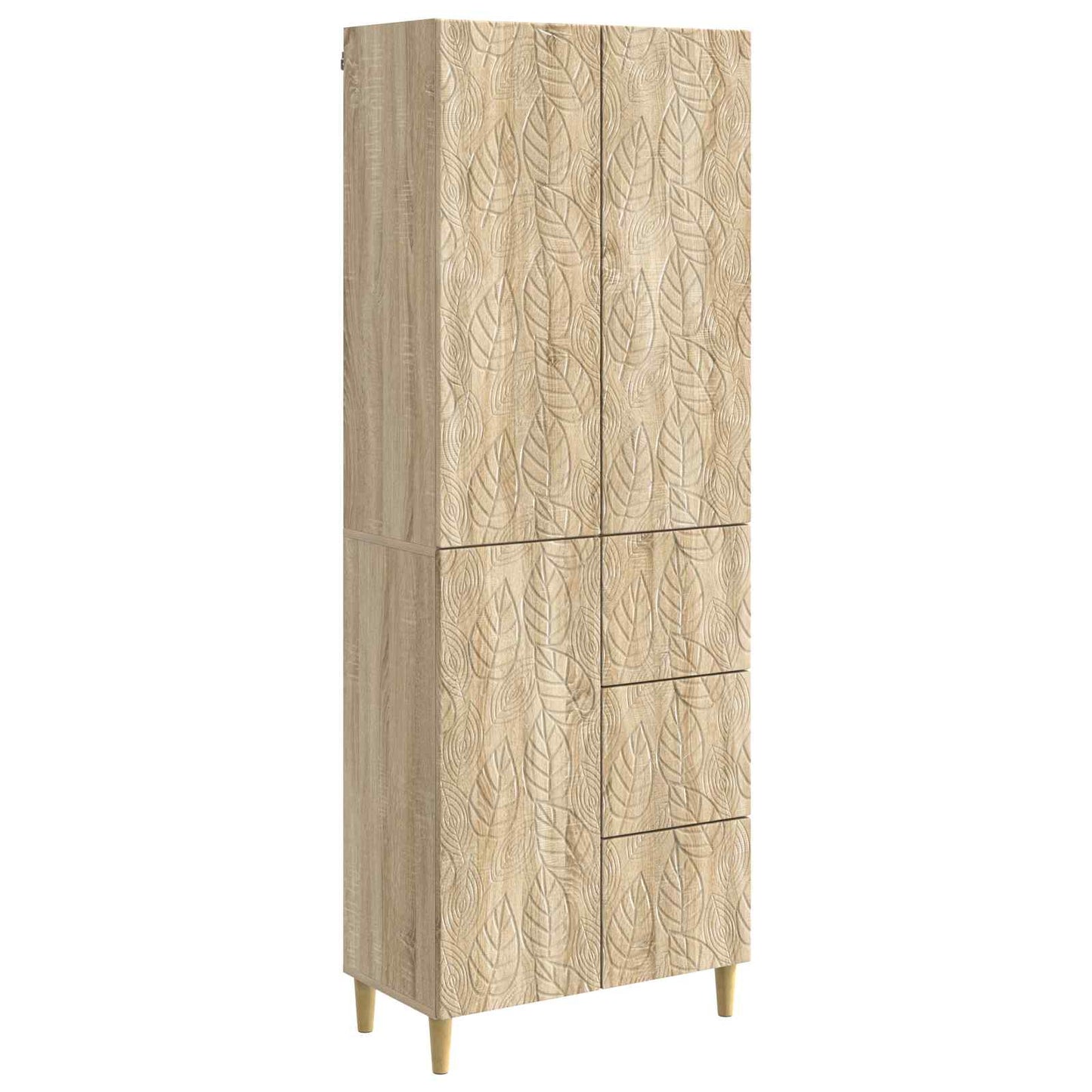 2 pcs Sonoma Oak