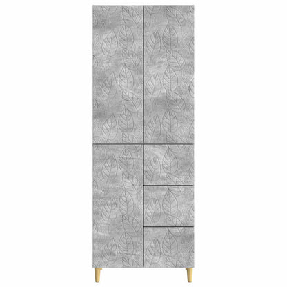 2 pcs Concrete Grey
