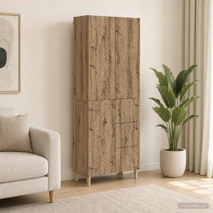 2 pcs Artisan Oak
