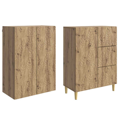 2 pcs Artisan Oak