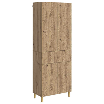 Cabinet Set 2 pcs Engineered Wood