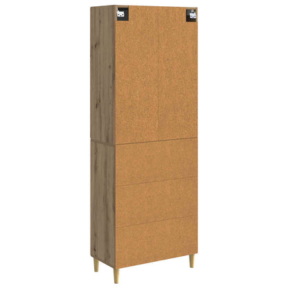 Cabinet Set 2 pcs Engineered Wood