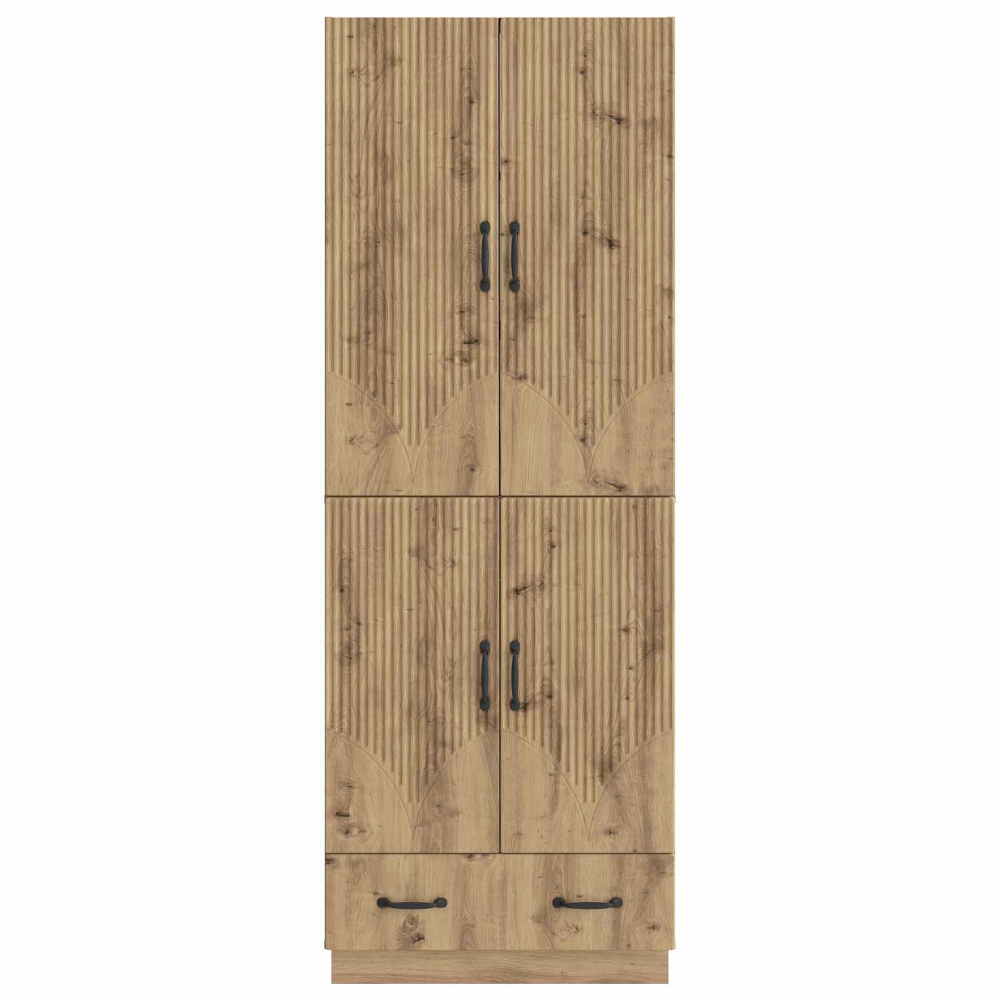Cabinet Set 2 pcs Artisan Oak Engineered Wood
