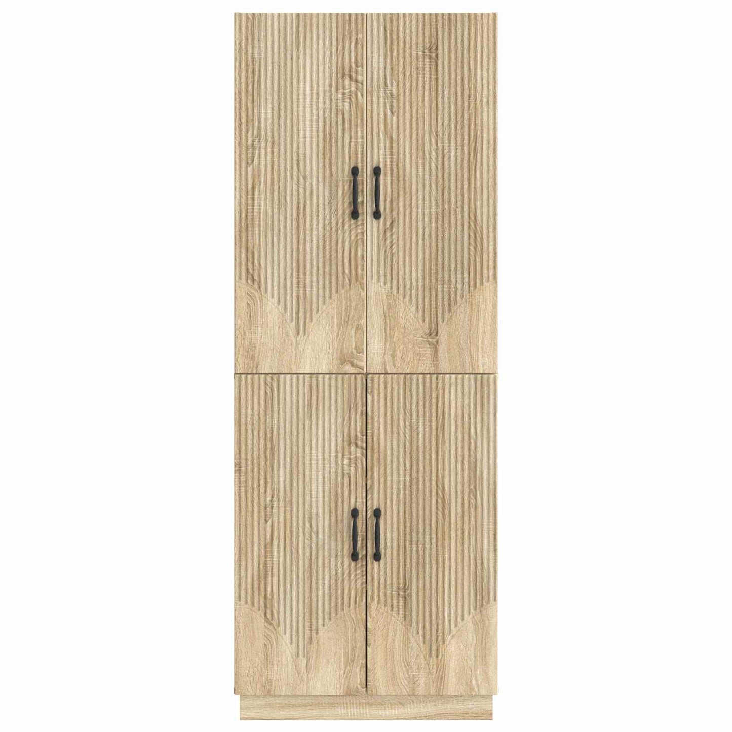 Cabinet Set 2 pcs Sonoma Oak Engineered Wood
