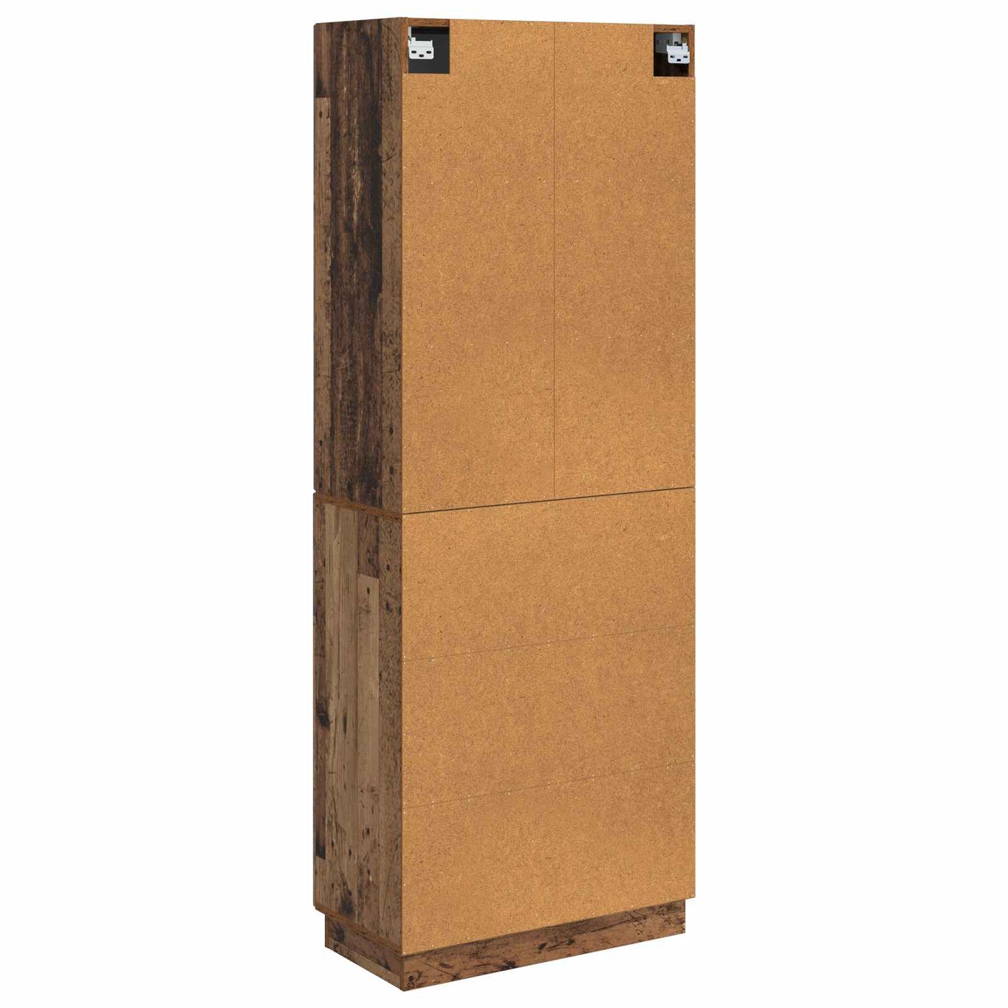 Cabinet Set 2 pcs Old Wood Engineered Wood
