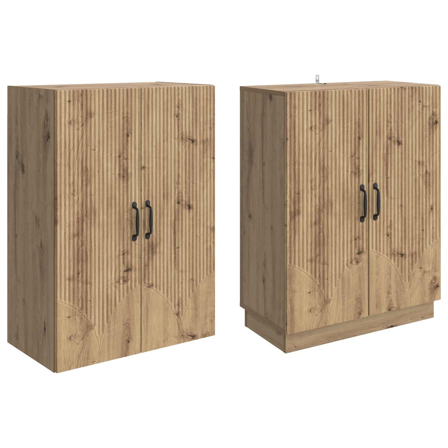 Cabinet Set 2 pcs Artisan Oak Engineered Wood