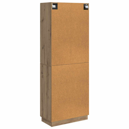 Cabinet Set 2 pcs Artisan Oak Engineered Wood