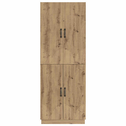 Cabinet Set 2 pcs Artisan Oak Engineered Wood