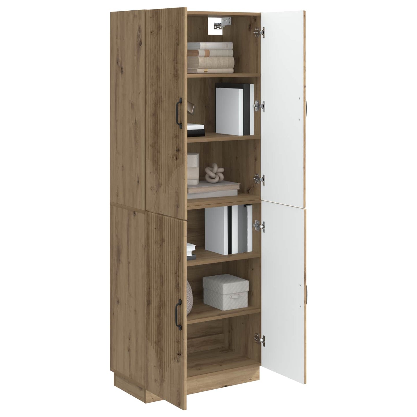 Cabinet Set 2 pcs Artisan Oak Engineered Wood