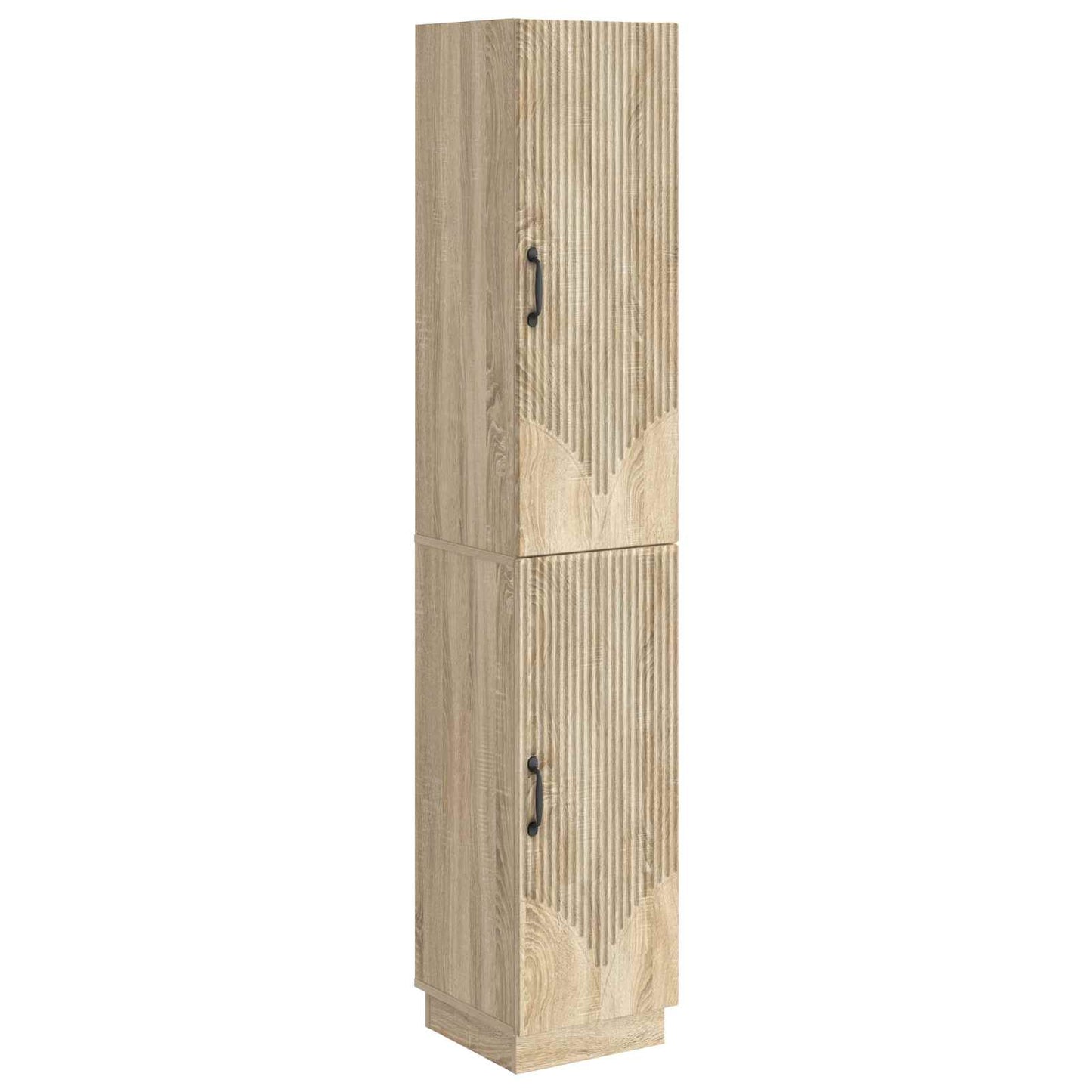 Cabinet Set 2 pcs Sonoma Oak Engineered Wood