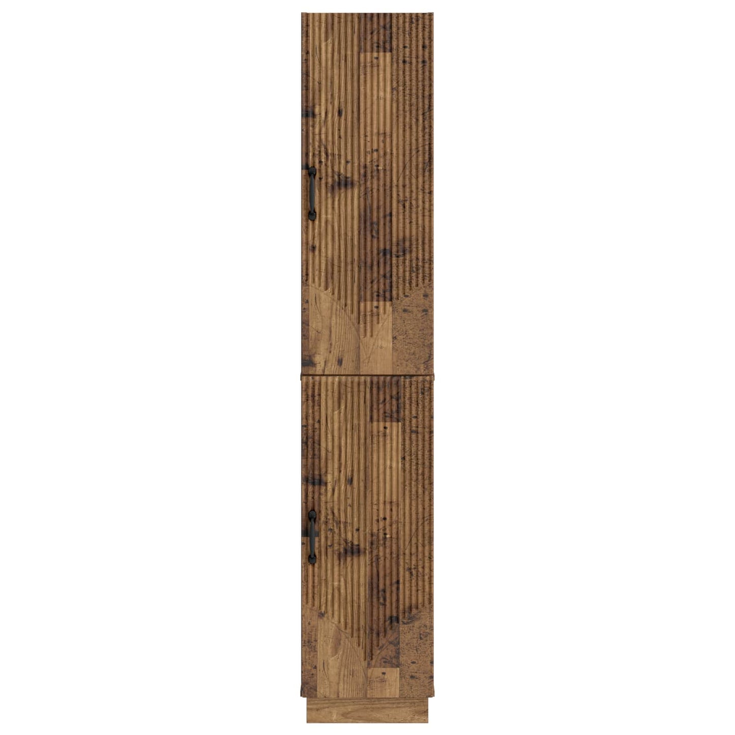 Cabinet Set 2 pcs Old Wood Engineered Wood