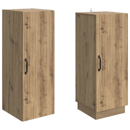 Cabinet Set 2 pcs Artisan Oak Engineered Wood