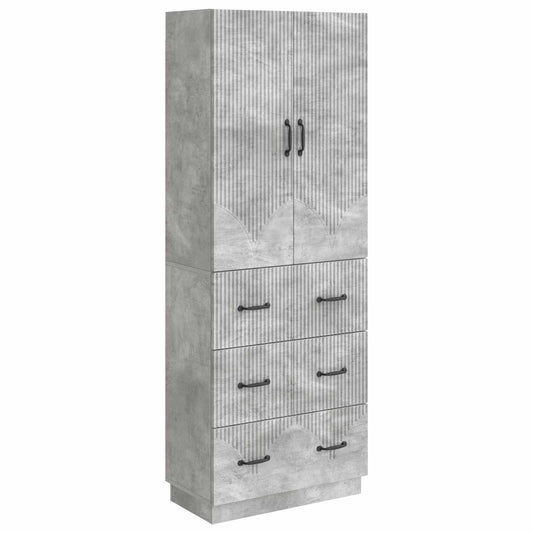 Cabinet Set 2 pcs 66 x 34.5 x 87 cm Engineered Wood