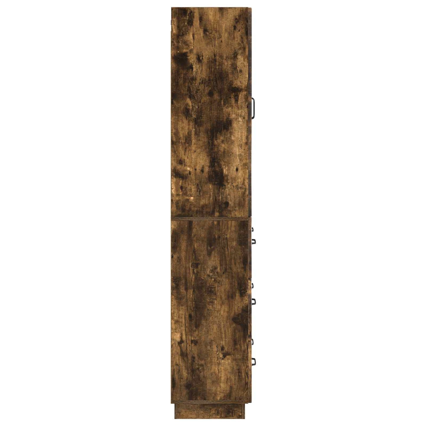 Cabinet Set 2 pcs Smoked Oak 66 x 34.5 x 87 cm Engineered Wood