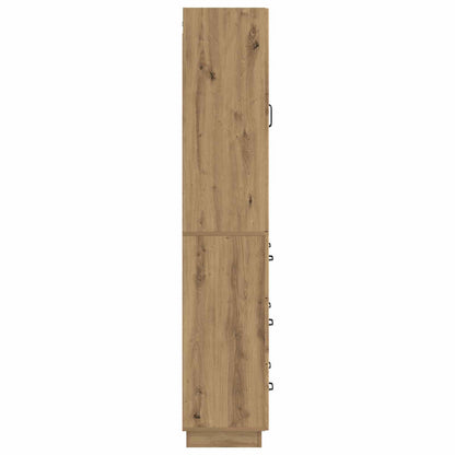 Cabinet Set 2 pcs Artisan Oak 66 x 34.5 x 87 cm Engineered Wood