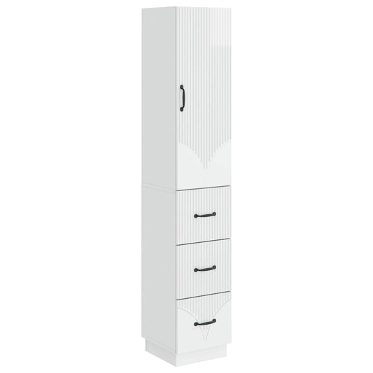 Cabinet Set 2 pcs 33 x 34.5 x 87 cm Engineered Wood